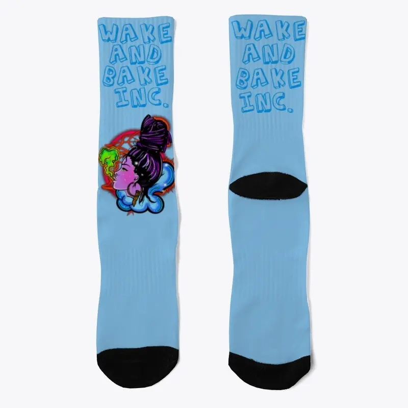 WAKE AND BAKE INC SOCKS