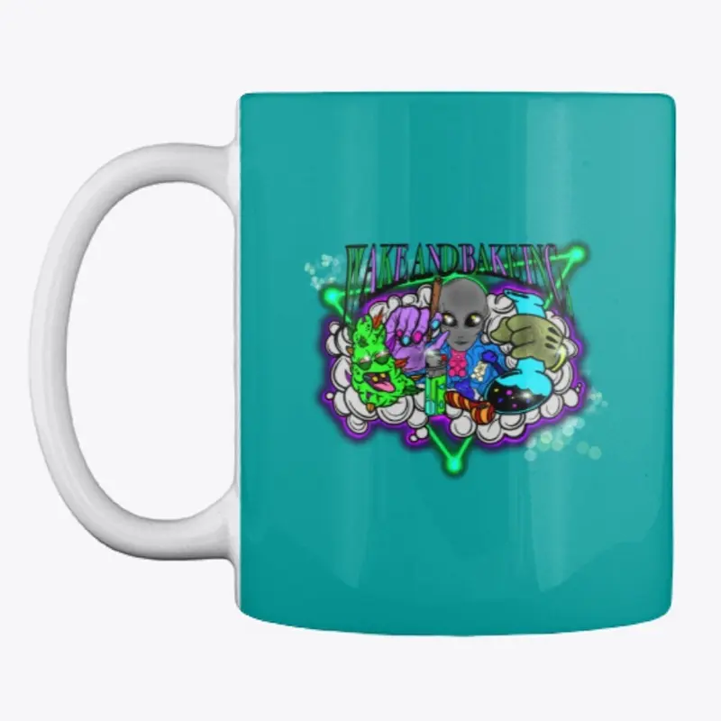 Wake and Bake Logo Mug